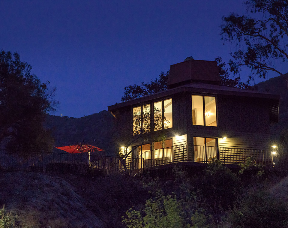 Treehouse Suite at Night